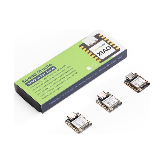Placa MCU Seeed Studio XIAO ESP32S3, 3 piezas, WiFi y BLE 5.0