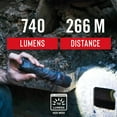 thumbnail image 4 of COAST Polysteel 650 LED Flashlight – 740 Lumens, Storm Proof, Twist Focus, 14.1 oz, 4 of 15