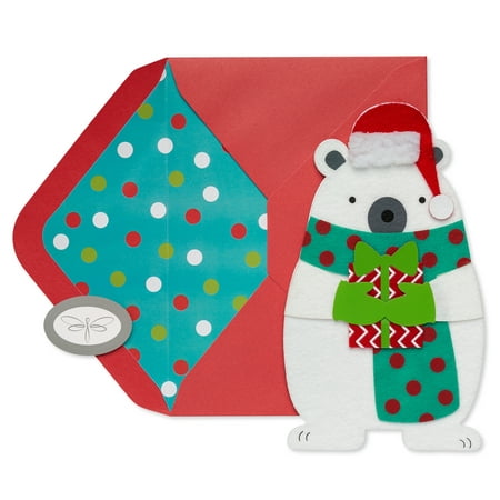 Papersong Premium Christmas Card (Polar Bear)