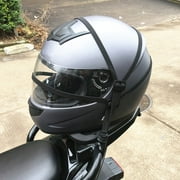 Motorcycle Helmet Universal Strength Retractable Elastic Rope with Two Hooks