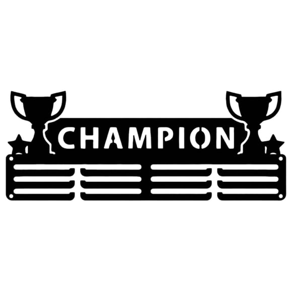 HILABEE Medal Hanger Display Rack Shelf Sports Race Runner Easy to Install Sturdy Sports Height 11.75 cm