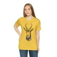 thumbnail image 6 of Antelope With Glasses Fashion Unisex Jersey Short Sleeve Bella Canvas  Tee, 6 of 12