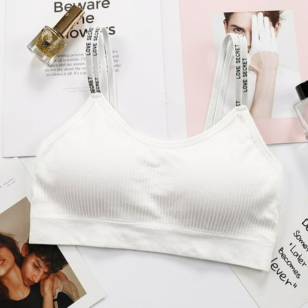 

Deals! Bras for Women Running Sports Underwear Deals for 2023 Fashion Fashion Underwear Bras White Free