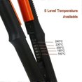 thumbnail image 3 of Curved Plate Hair Cruling Irons Ceramic Hair Curler Straightener Ptc Heater Crescent Panel Flat Iron Fast Heat Straight Styler, 3 of 5