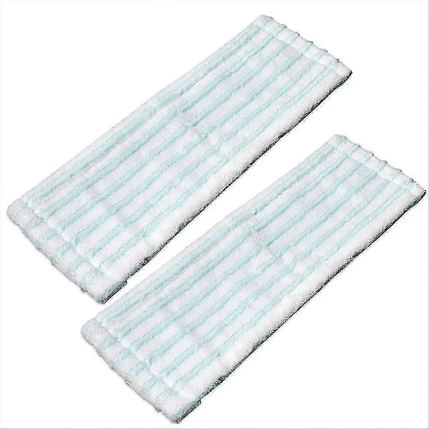 2 cabezales de microfibra de repuesto para mopa de vapor System Mop Floor Cleanser
