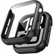 thumbnail image 1 of Yanonmyfd 2 Unidades Funda para Apple Watch Series 9 (2023) Series 8/7 41mm con Protector de Pantalla, Completa Vidrio Templado Protectora, [Resistente a Rasguños] iWatch Cover - Negro, 1 of 23