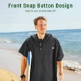 thumbnail image 3 of Catalonia Surf Swimming Poncho Changing Towel Robe,Quick Dry Microfiber Changing Robe with Opening Front Pocket and Hood for Outdoor Indoor Unisex, 3 of 7