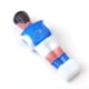 thumbnail image 4 of Figura de jugador de fútbol de plástico duro de 11 piezas, figura de 4,3 pulgadas Azul, 4 of 8