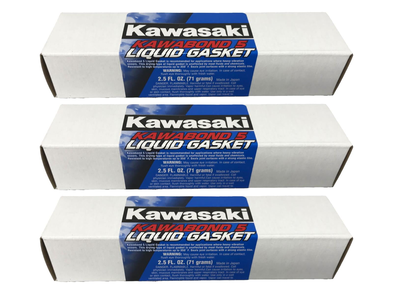 Kawasaki Genuine OEM Kawabond 5 Liquid Gasket K61079012A 3 Pack