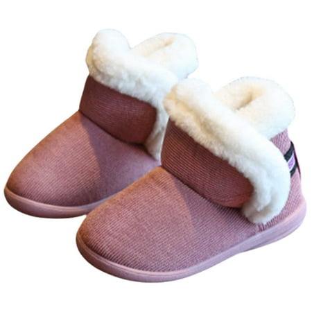 

YeccYuly Newborn Baby Boys Girls Snow Winter Boots Infant Toddler Soft Sole Winter Warm Crib Booties Shoes