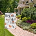 thumbnail image 2 of Yayeee Garden Flag 28" x 40" Double Sided Outdoor Yard Lawn Holiday Decorations, Beige Snow Houses, 2 of 6