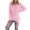 w93# Light Pink579, variant on Women Long Sweater Stylish Solid Color Long Sleeve V-Neck Knit Top Soft Warm Wool Pullover Loose Fit Casual Base Winter Thermal Tunic Tops Lightweight Fashionable Work Spring Tee,Black,M