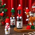 thumbnail image 3 of Dalrosia 60pcs Mini Knitting Hats and Mini Christmas Scarf Set, Mini Knitting Doll Hat Scarf Santa Knit Hat Scarf Christmas Tree Ornaments for DIY Craft Art Doll Decoration, 3 of 6