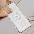 thumbnail image 6 of for Samsung Galaxy A13 4G (Not 5G) Glitter Case with Ring Holder, Bling Sparkle Floating Liquid Soft TPU Cushion Fashion Clear Case Cover for Samsung Galaxy A13/A13 4G Lite  Colorful, 6 of 7
