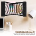 thumbnail image 4 of SHISUYAN 4pcs Storage Mesh Net Adhesive Cargo Net Elastic Seat Back Storage Net Pocket Auto Interior Organizer, 4 of 8