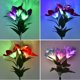 thumbnail image 3 of Luces solares para césped, luces para flores artificiales, luces para orquídeas, luces para jardín, luces para paisajismo de jardín, 3 of 5