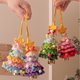 thumbnail image 2 of Guardurnaity Patrón navideño de ganchillo con degradado de color, tejido suave, lavable a máquina, floral para el hogar, decoración y Accesorios de disfraces D, 2 of 6