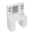 thumbnail image 2 of Office furniture Copier Cabinet white 2 door steel copier stand mobile pedestal file Printer Stand, 2 of 7