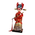 thumbnail image 4 of Estatua de muñeca china tradicional, figura decorativa, colección artesanal de sobremesa. Novio, 4 of 9