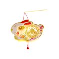 thumbnail image 2 of 3D Rabbit DIY Lantern Making Chinese Bunny Lantern for Home Wedding C, 2 of 8