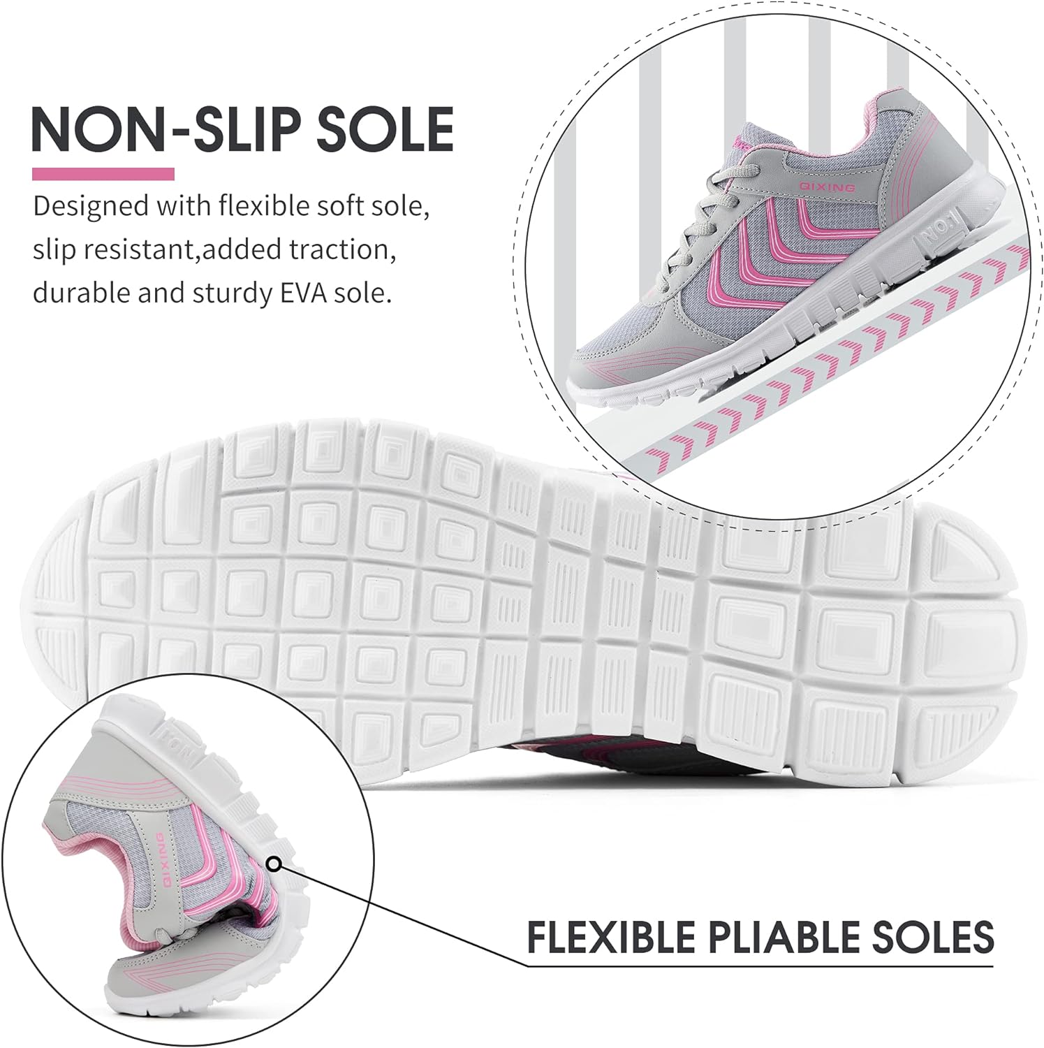 Alicegana Sneakers for Women Running Shoes: Walking Womens Sneakers ...