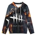 thumbnail image 3 of Dead by Daylight DBD Jacket Casual Oversized Hoodie Stylish Zipper Hooded Sweatshirt Warm Loose Outerwear S, 3 of 8
