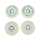 thumbnail image 1 of Luces LED Antideslizantes de 4 Piezas, Ruedas de Patinaje en Línea Intermitentes, 3 Opciones de Tamaño - 76mm Macarena  Ruedas LED Roller Skate Wheels, 1 of 4