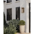 thumbnail image 2 of Currey And Company 5500-0052 Royster 14" Tall Outdoor Wall Sconce - Brass, 2 of 7
