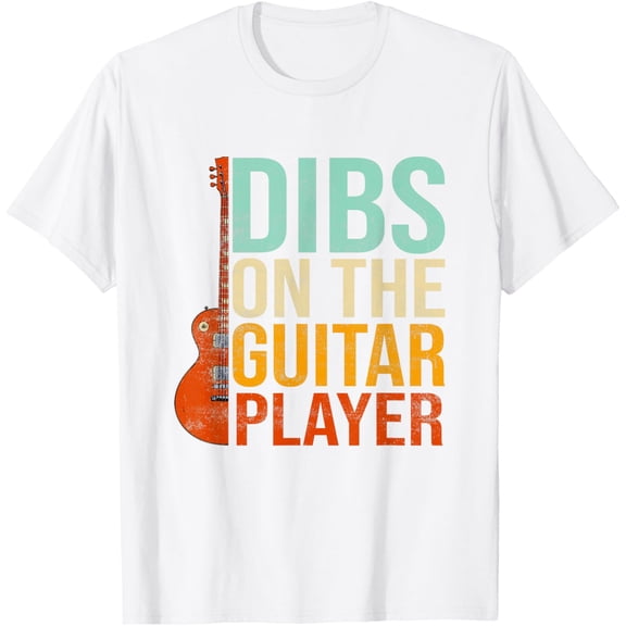 Exquisite and comfortable-Dibs On The Guitar Player T-Shirt