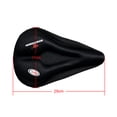 thumbnail image 6 of Odoland Bike Seat Cover Bike Gel Seat Cover, Exercise Bicycle Saddle Cover Cushion for Men/Women, Great for Indoor Cycling Class and Stationary Bikes Indoor Cycling (size 11" x 6") Road Mountain Bikes, 6 of 7