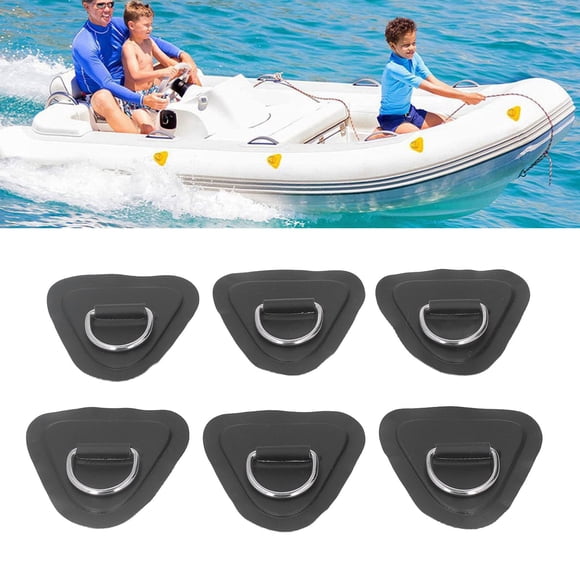 Parche De Anillo En D Reforzado, Juego De Cuerda Elástica Para Kayak, Canoa, Barco Inflable De PVC De Acero Inoxidable Para Tabla De Surf, Tabla De Remo, Cuerda De Rescate