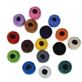 thumbnail image 3 of 16 Pieces/Set Crochet Ball Replacement Household Sweater Scarf Embroidery Balls Lightweight Colorful Sewing Thread Yarn Accessories Random Color Solid, 3 of 9
