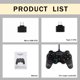 thumbnail image 2 of Controlador con cable para PS3/PS4/Switch/PC Console 7 en 1 Gamepads Game Accesorio, 2 of 7