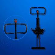 Power Rider Core Trainer & Glutes Squat Exerciser - Total Crunch Abdominal Workout