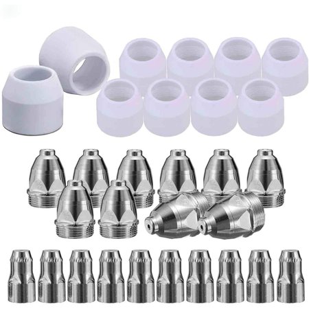 

30Pcs Plasma Cutting Kit Plasma Nozzle Electrode P-80 Torch 1.5mm