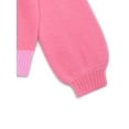 thumbnail image 2 of Nik & Leksi Girls Jacquard Bow Colorblock Sweater, Sizes 4-16, 2 of 3