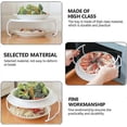 thumbnail image 4 of 2pcs Microwave Plate Stacker Grill Rack Microwave Tray Plastic Baking Oven Tray Microwave Rack For Bacon Frozen Snacks Cooking Supplies, 4 of 5