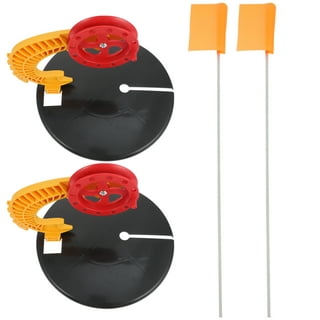 SANWOOD Portable Durable Ice Fishing Rod Tip-up Compact Orange