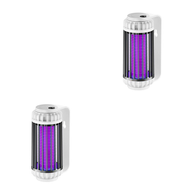 Methold Lámpara de insectos eléctrica para interiores y exteriores, lámpara recargable para insectos, luz para Hotel, restaurante, linterna para Type2 NO2