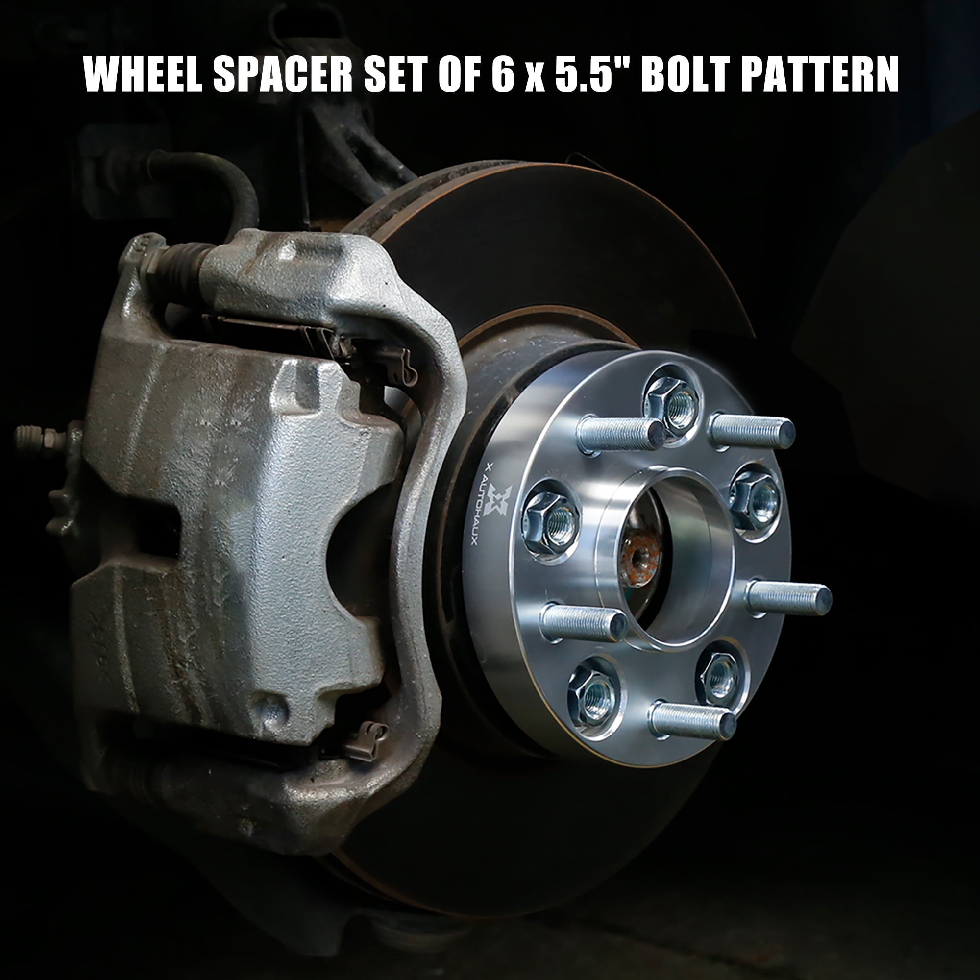 Unique Bargains 4pcs 6x5.5" 1.5" Thickness Wheel Spacer Adapter for Cadillac for Chevrolet