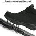 thumbnail image 4 of Hombres Hightop siendo Hombres Zapatos Antisaje Ligero Antisamillero Seguridad de Senderismo Al Aire Libre41, 4 of 7