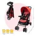 thumbnail image 2 of Carriola Trendy Kids Maxy Reclinable Portabebé Cubrepies Rojo Trendy Kids Maxy Reclinable, 2 of 4