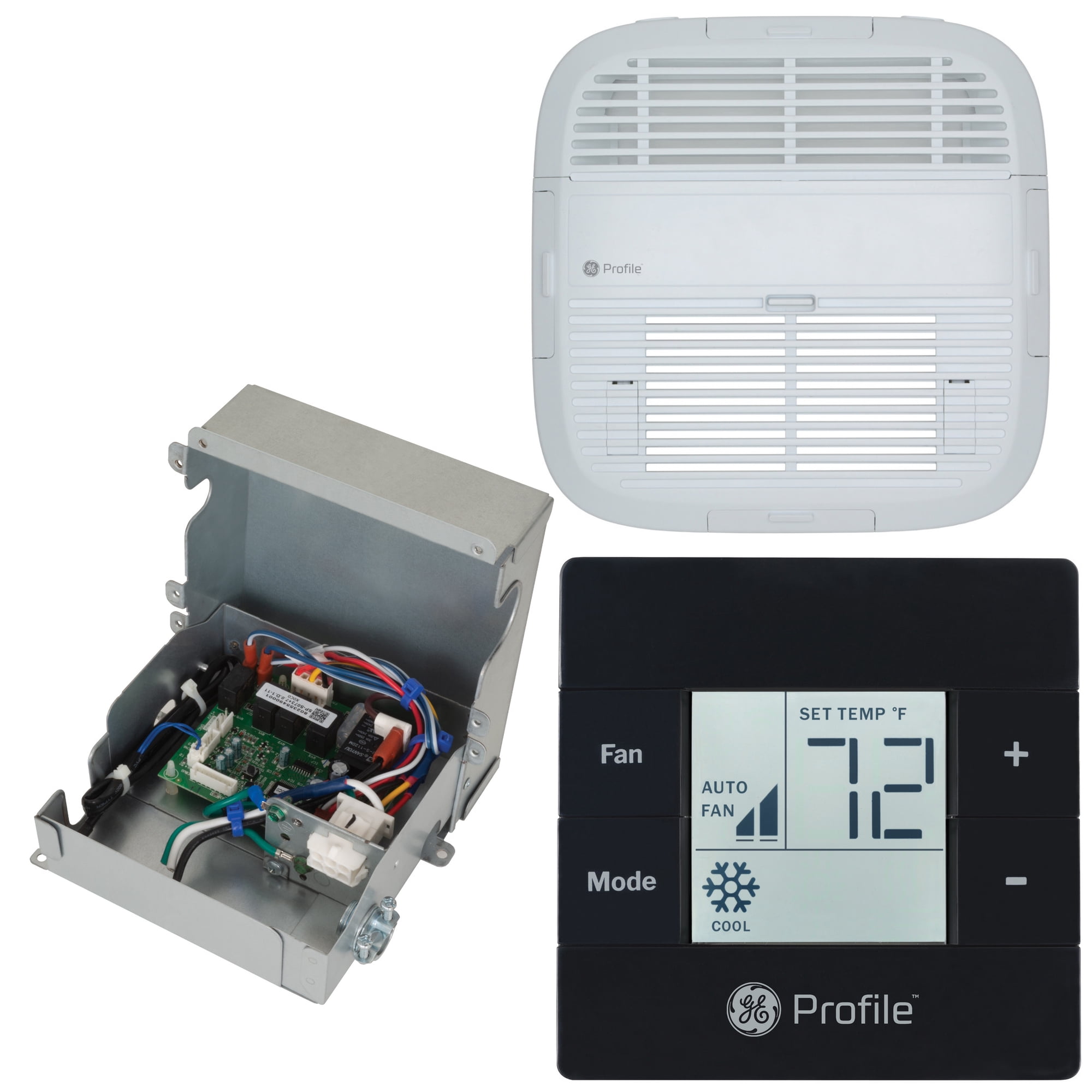GE Appliances | Non-Ducted Air Conditioner Accessory Kit | RVACS-NKITB | Black | R32 Refrigerant ACs