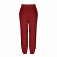 thumbnail image 4 of Posijego Womens Fleece Joggers Drawstring Elastic Waist Fuzzy Pajama Pants Women's Pj Lounge Pants, 4 of 6