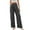 Dark Gray, variant on Yuhangmm Women's Pants Women Wide Leg Casual Pants High Waisted Stretchy Business Work Trousers Dressy Outfits with Pockets for Everyday Wear Dark Green L
