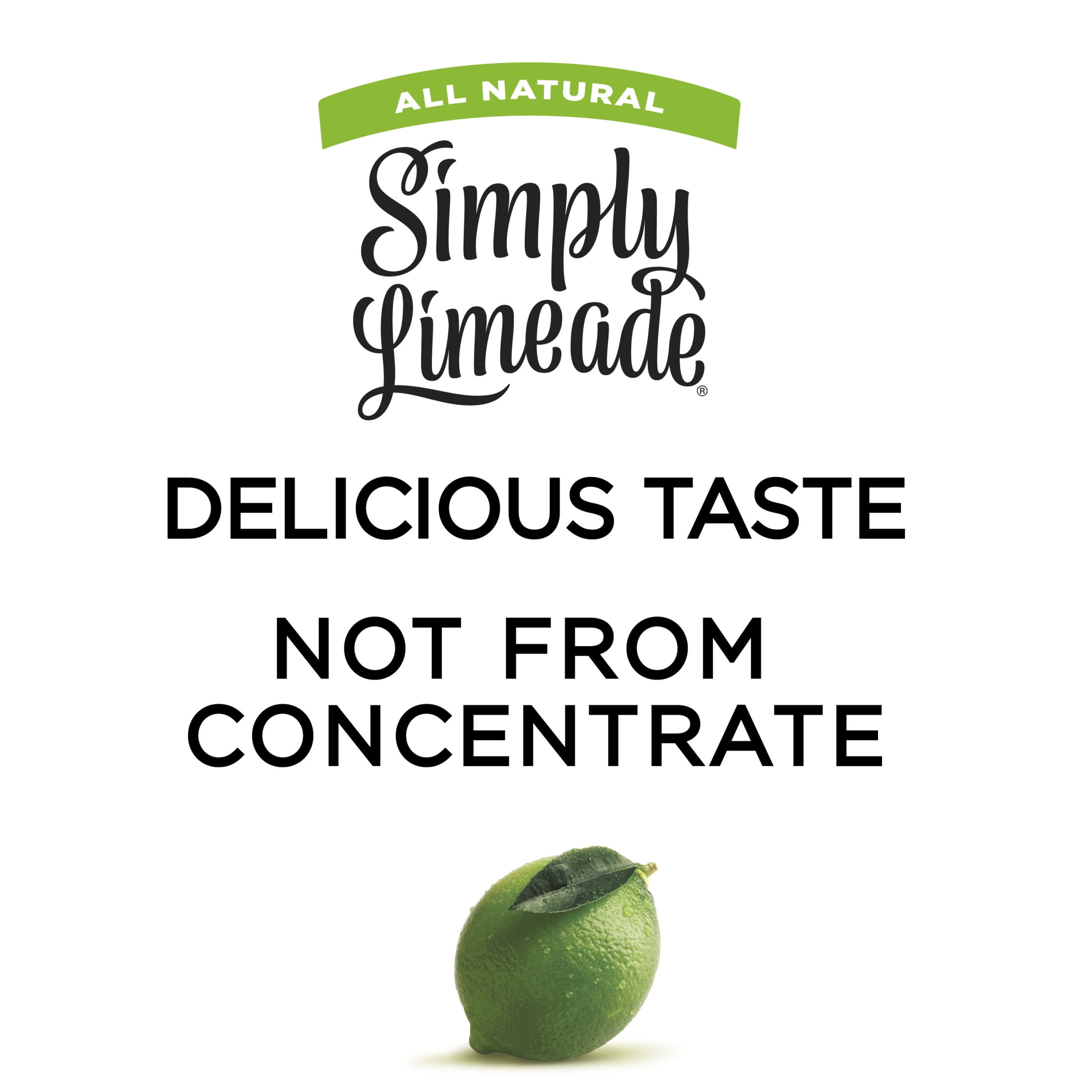 Simply Limeade Bottle, 52 fl oz