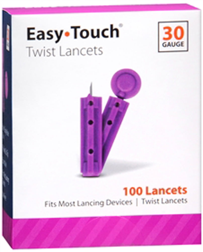easy touch lancets 30g/twist