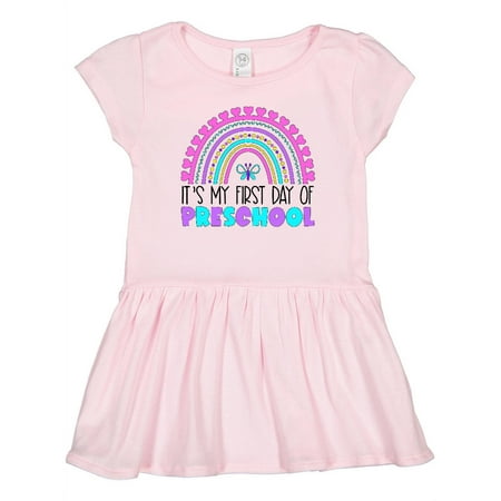 

Inktastic Its My First Day of Preschool Gift Toddler Girl Dress