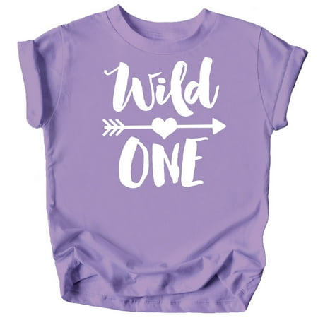 

Wild One 1st Birthday Shirt for Baby Girls First Birthday Outfit Purple Shirt 18 Months