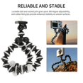 thumbnail image 4 of Eigraketly Compatible con trípode de cámara con soporte de montaje de cámara de acción, soporte de teléfono móvil Flexible Herramientas y ferretería, 4 of 6